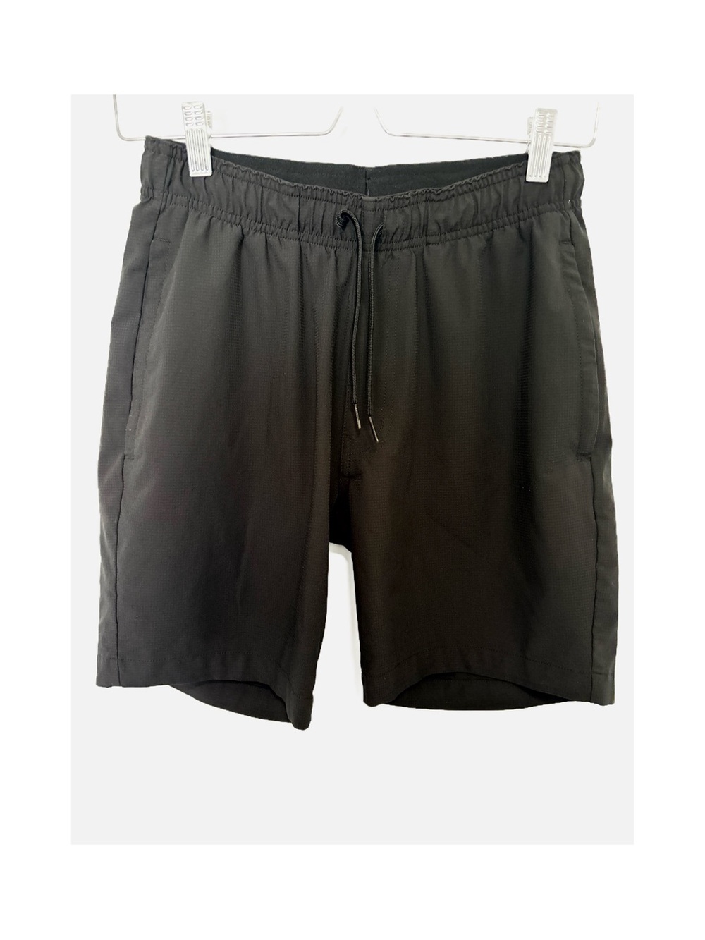Men's Travis Mathew Black Drawstring Athletic Shorts - Picture 1 of 3